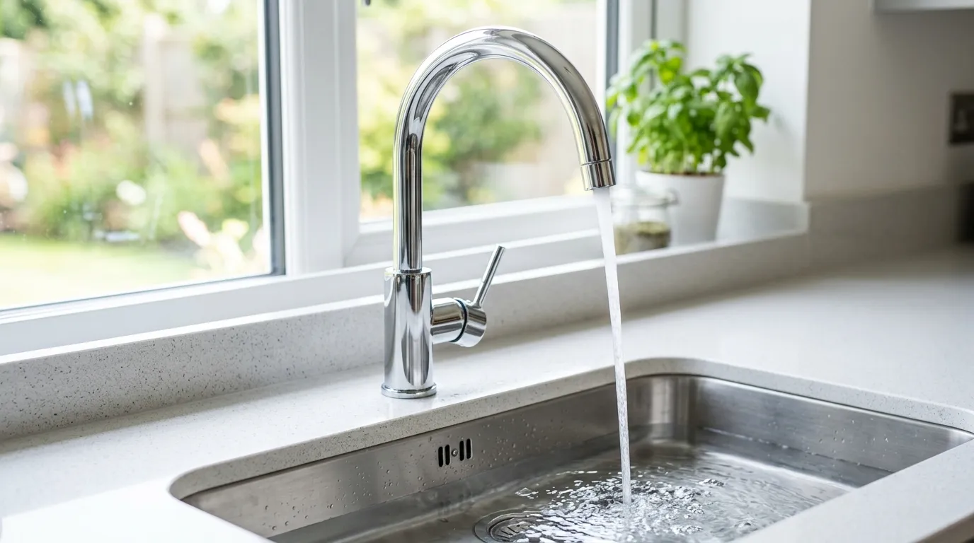 Local Plumbing Master Pros same day plumber fixing a faucet in Rogers, ND